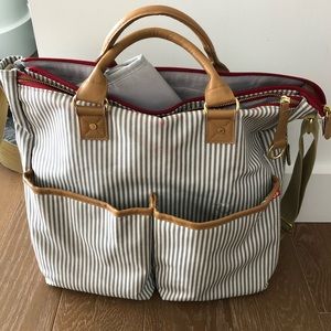 Skip Hop French Stripe Diaper Baby Bag